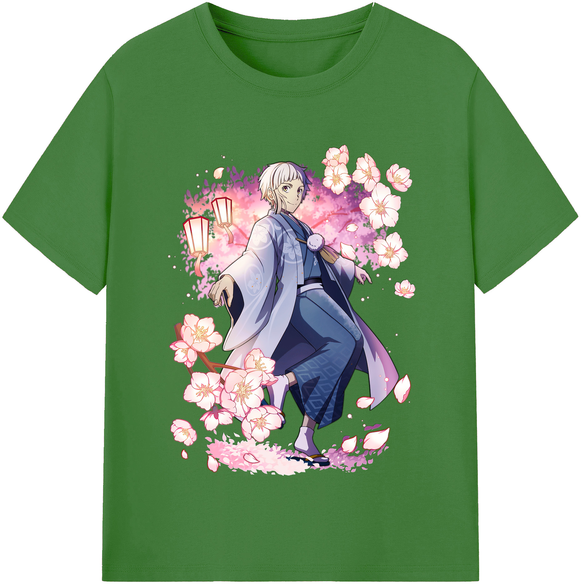 （画像用） 文豪ストレイドッグス Bungo Stray Dogs レディースカジュアルプリントTシャツ（綿100％）